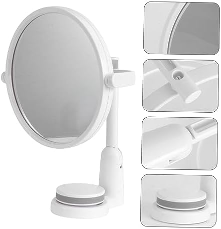 Beavorty Wall Mounted Makeup Mirror 360 Rotation LED
