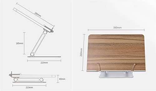 Adjustable Wooden Book Stand for Students and Home Use