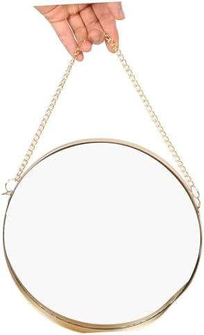 GLEAVI Wall Mounted Decorative Mirror with Hanging Design
