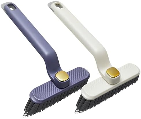 HOAPAVI 2 Pcs Stiff Bristle Crevice Cleaning Brush