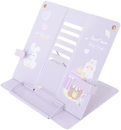 Adjustable Book Holder with Exquisite Pattern Design
