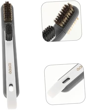 GRIRIW Stove Cleaning Brush with Rotatable Metal Scraper
