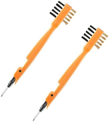 HAWILLOSCH 2 Pack Cleaning Brushes for Window Grooves and Tile Seams