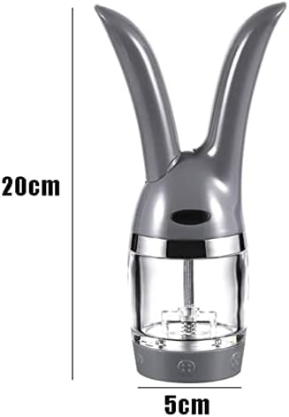LEIXIUSM Refillable Pepper Mill Set 2pc Salt Pepper Grinders