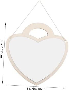 MAGICLULU Heart Lock Acrylic Mirror for Home Decor