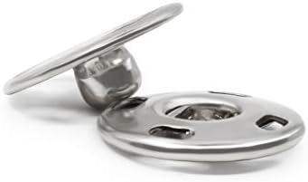 Dritz Sew On Snaps Size 4 Nickel 48ct