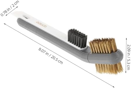 Levemolo 3-in-1 Kitchen Oil Cleaning Brush with Metal Scraper