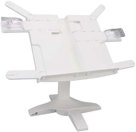 Mumusuki Adjustable Cookbook Stand with Page Clips