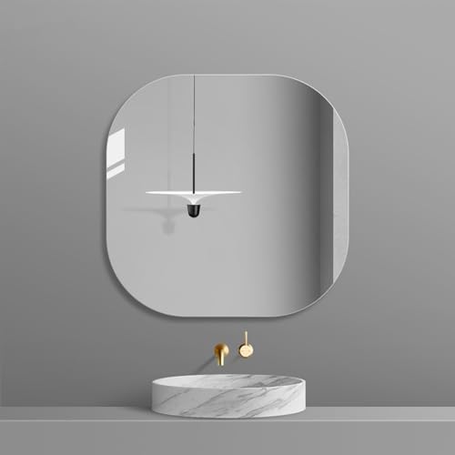 Wall-Mounted Vanity Mirror 40x40CM for Bathroom Sink