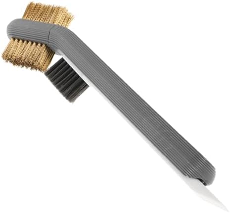 Levemolo 3-in-1 Kitchen Oil Cleaning Brush with Metal Scraper