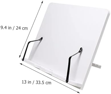 Gogogmee Adjustable Wooden Book Display Stand for Desk