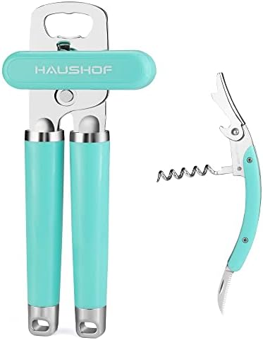 HAUSHOF 2PC Multifunctional Can Opener Set 1