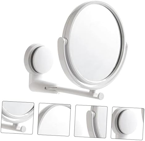 BATHVEVE Wall Mounted Makeup Mirror with Suction Cup 1