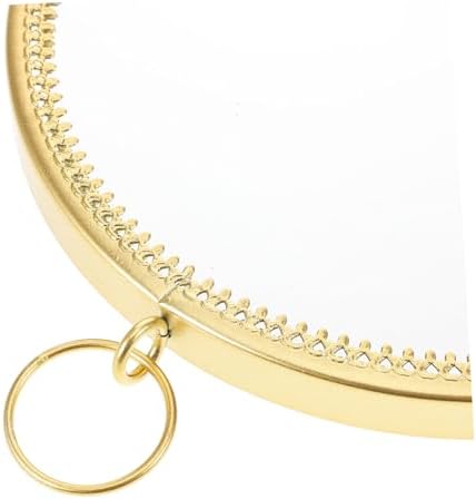 Ciieeo Gold Ring Wall-Mounted Mirror