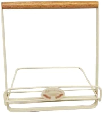 ZDOYUN Foldable Cookbook Stand with Metal Base and Adjustable Design