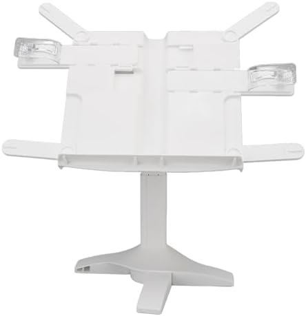 Mumusuki Adjustable Cookbook Stand with Page Clips