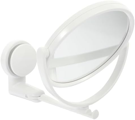 ORFOFE Folding Rotating Vanity Mirror with LED Lights
