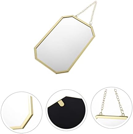 Happyyami Wall Mirror with Hanging Chain Decor
