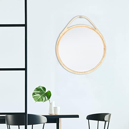 Veemoon Rattan Round Mirror Wall Decor