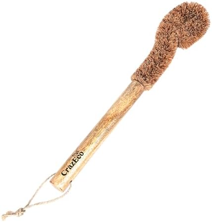 CrazEco Coir Cleaning Brush Set of 4
