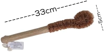 CrazEco Coir Cleaning Brush Set of 4