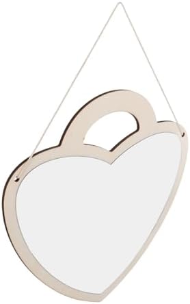 ULTECHNOVO Cute Heart Lock Wall Mirror