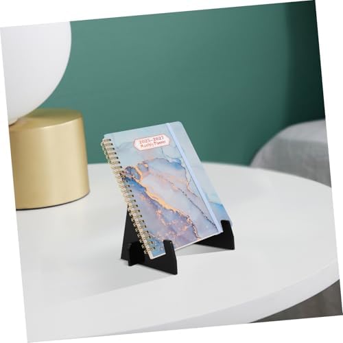 HOODANCOS Clear Acrylic Cookbook Stand with Ledge 1