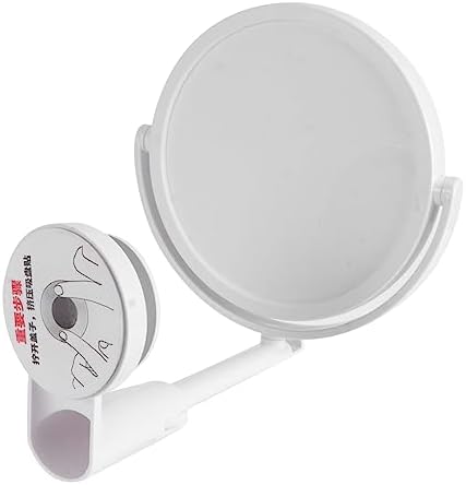 Adjustable 180 Wall Mirror with Rotation for Vanity and Makeup