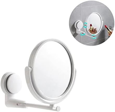 PartyKindom Adjustable Wall Mounted Round Mirror