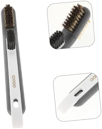 SEWOART Kitchen Brush with Metal Scraper for Stove Cleaning 1