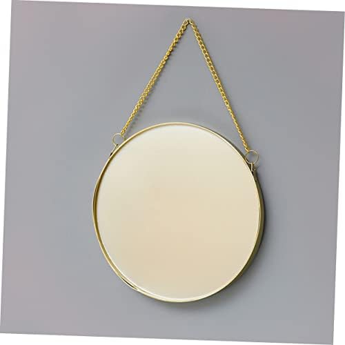 Large Round Wall-Mounted Vanity Mirror