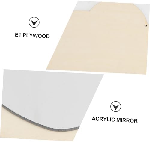 Luxshiny Waterproof Wall Mounted Makeup Mirror