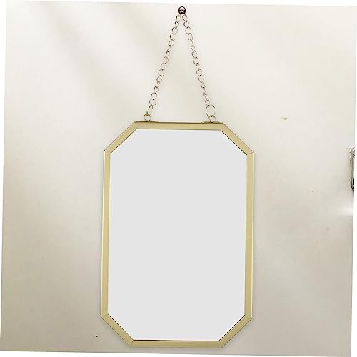 SOLUSTRE Wall Mirror Hanging Chain Decorative Vanity Mirror