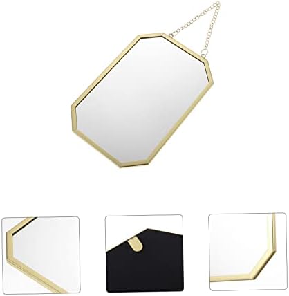 Chic Wall Mirror with Hanging Chain for Bathroom and Living Room