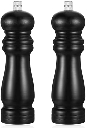 HOFURME 2 Pcs Salt and Pepper Mill Set 1