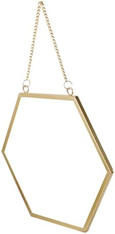 GARVALON Hexagon Wall Mirror Decor Vanity Mirror