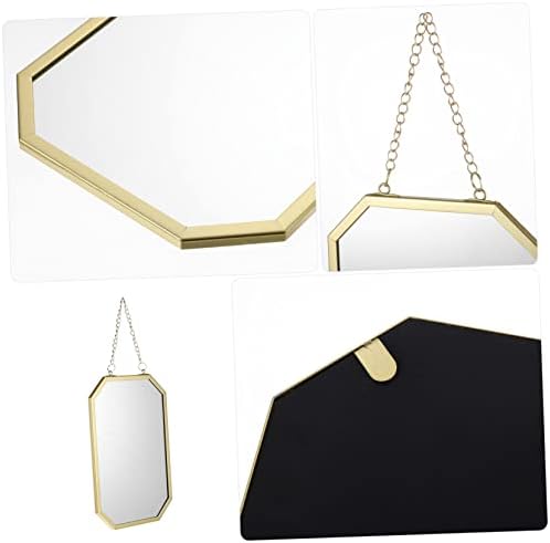 SOLUSTRE Wall Mirror Hanging Chain Decorative Vanity Mirror