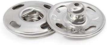 Dritz Sew On Snaps Size 4 Nickel 48ct