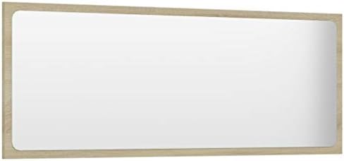 Modern Rectangle Wall Mounted Makeup Mirror 394x146 Inches