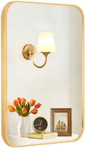 CojNouq Modern Rectangle Wall-Mounted Mirror