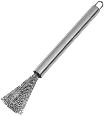 Guaber Stainless Steel Wire Brush for Cast Iron Pans