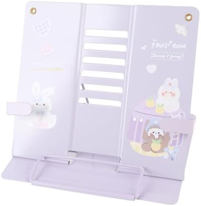 Adjustable Book Holder with Exquisite Pattern Design