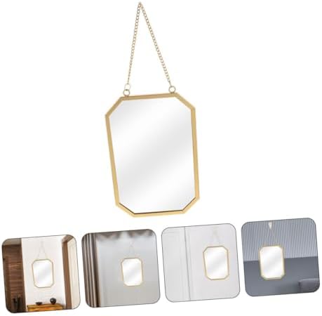 PRETYZOOM Wall Mounted Vanity Mirror with Contemporary Design