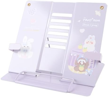 Adjustable Book Holder with Exquisite Pattern Design
