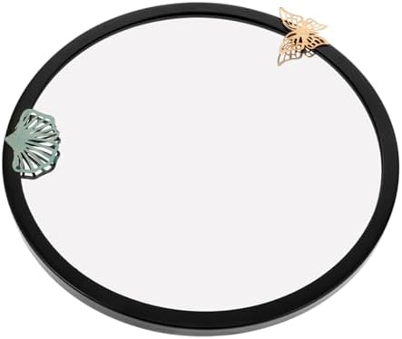 Healvian Wall-Mounted Round Mirror for Bathroom and Vanity Use