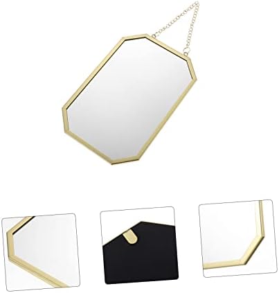 Gatuida Small Beveled Wall Mirror for Bathroom and Bedroom