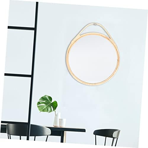 DECHOUS Wall Hanging Rattan Decor Mirror
