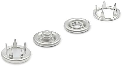 Dritz Pearl Snap Fasteners Size 16 12-Count White