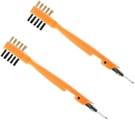 NOLITOY 2pcs Crevice Cleaning Brush for Windows and Home Use