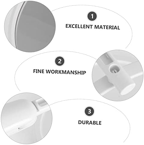 VINTORKY Round Wall Makeup Mirror 360 Rotation No Drilling 1